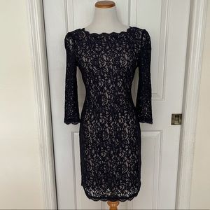 Adrianna Papell Lace Dress